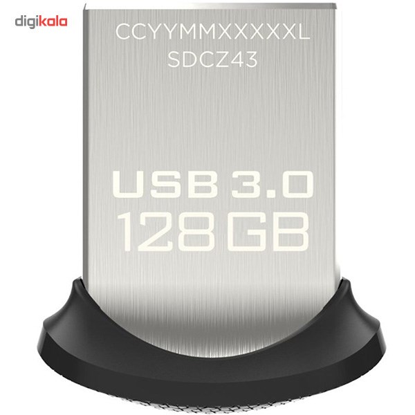 فلش مموری سن دیسک مدل Ultra Fit SDCZ43 USB 3.0 ظرفیت 128 گیگابایت