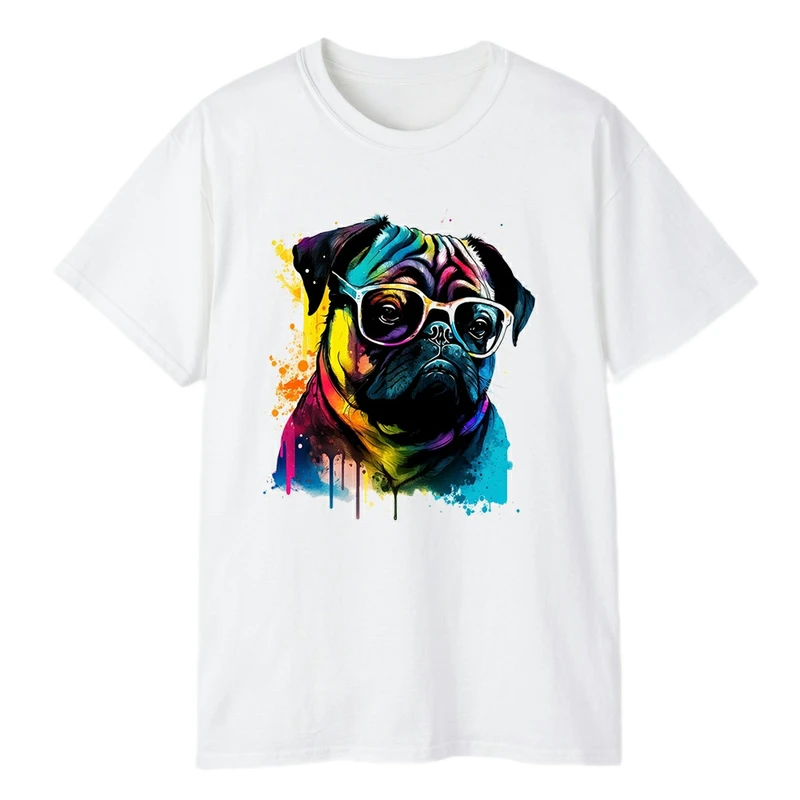 تی شرت آستین کوتاه مردانه مدل سگ خفن کد 062