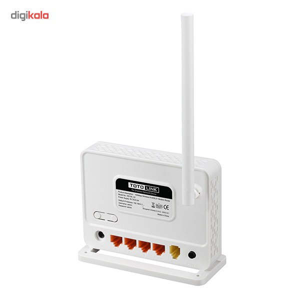 مودم روتر بی‌سیم ADSL توتولینک مدل ND150