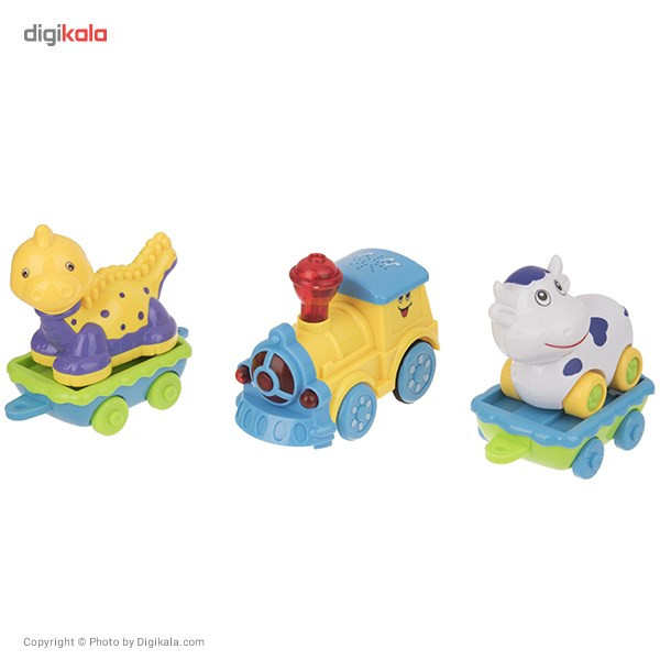 قطار اسباب بازی شنگ چوان مدل Animals