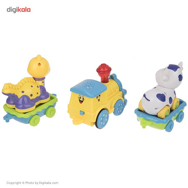 قطار اسباب بازی شنگ چوان مدل Animals