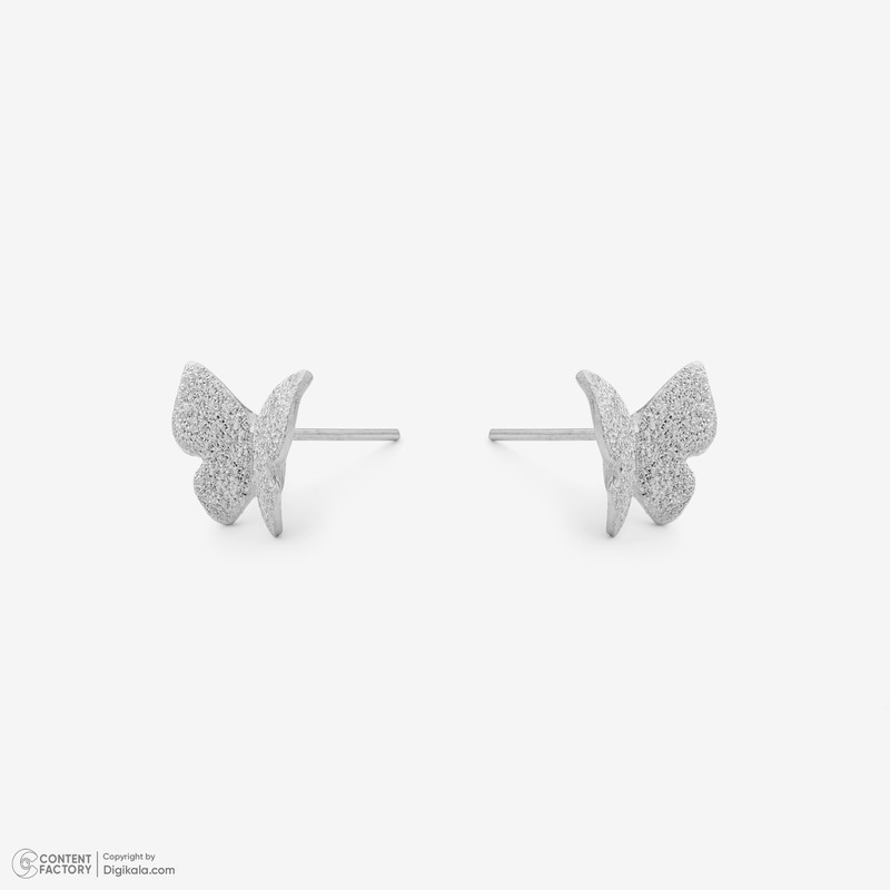 گوشواره میخی طلا 18 عیار زنانه دوست خوب مدل Dk9629 - 3