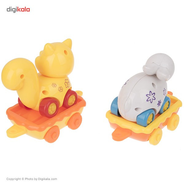 قطار اسباب بازی شنگ چوان مدل Animals