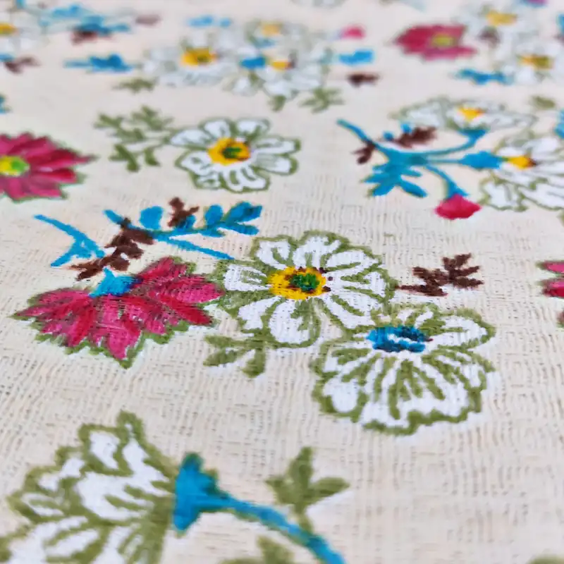 ‌پارچه آشپزخانه مدل گلدار کد03