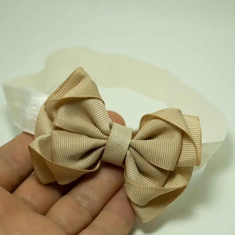 هدبند نوزادی مدل فندق کوچولو مجموعه 2 عددی