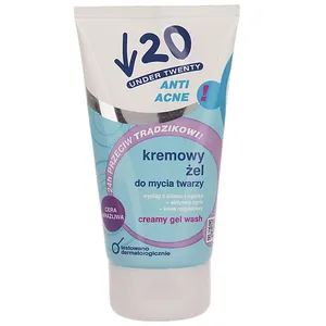 ژل کرمی پاک کننده پوست آندر 20 سری Anti Acne مدل Sensitive Skin حجم 150 میلی لیتر