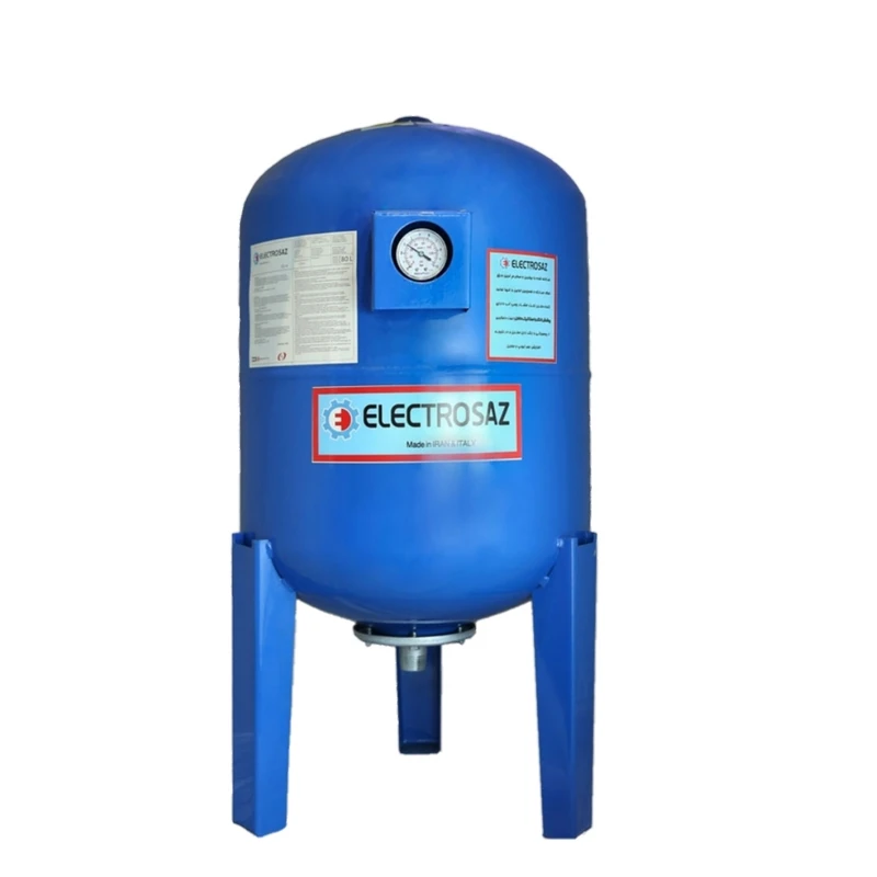 منبع تحت فشار الکترو سازمدل D100 ظرفیت 100 لیتر