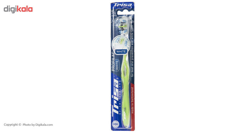 مسواک تریزا مدل Profilac White با برس نرم