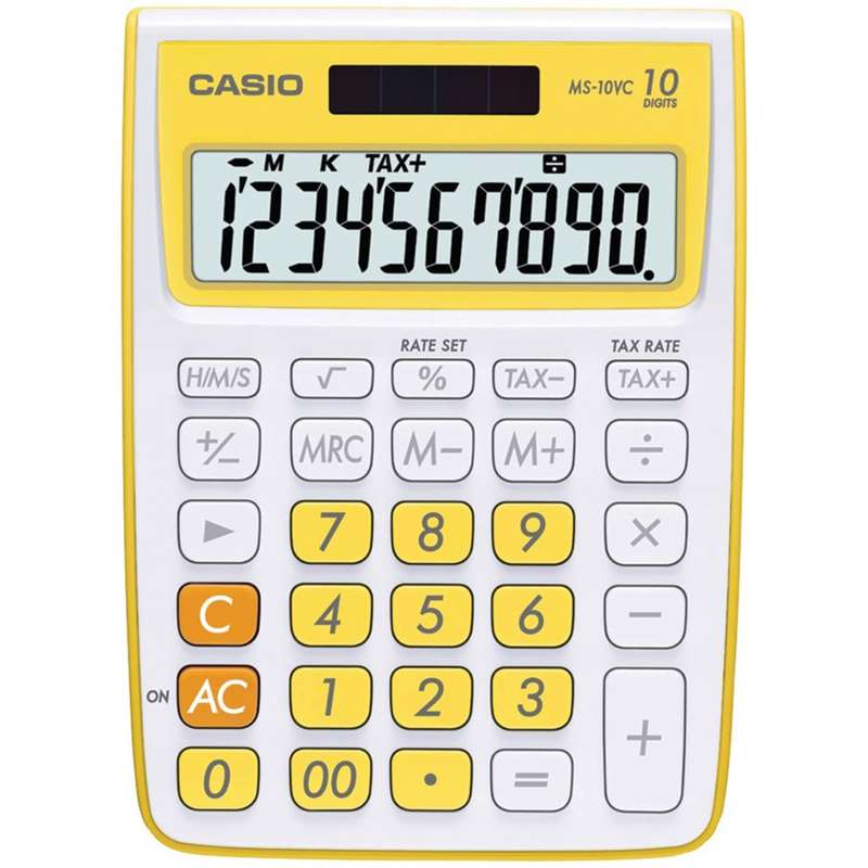 ماشین حساب کاسیو مدل MS-10VC ماشین حساب کاسیو مدل MS-10VC