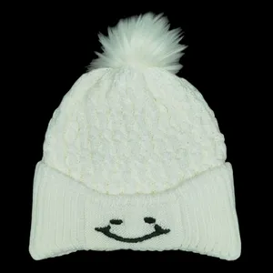 کلاه بافتنی بچگانه مدل داخل خز