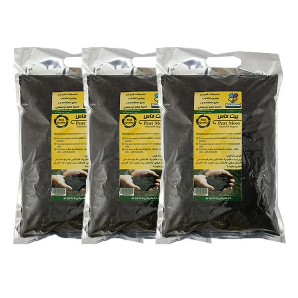 پیت ماس 4 کیلوگرمی گلباران سبز بسته سه عددی پیت ماس 4 کیلوگرمی گلباران سبز بسته سه عددی