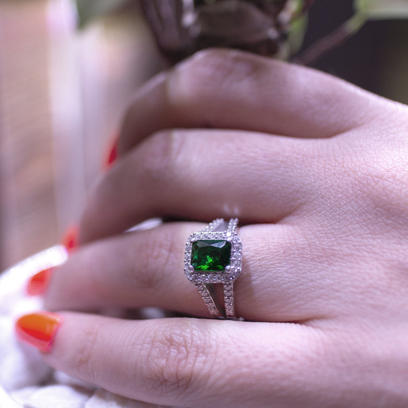 انگشتر نقره زنانه مدل AVN-R1125