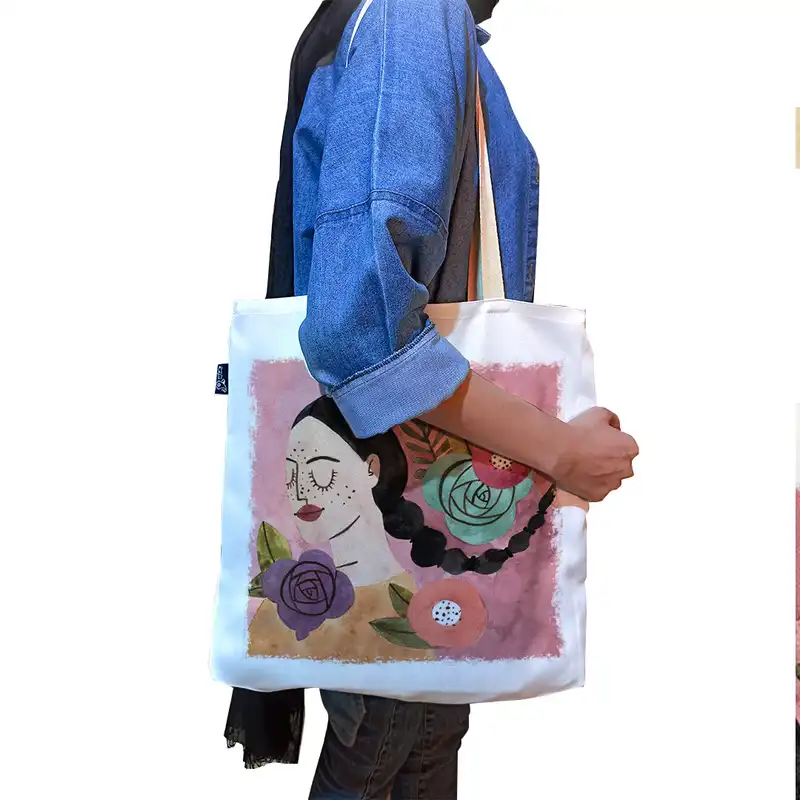 ساک خرید ترمه طراحان ایده مدل نماد ماه آبان کد sm08 L