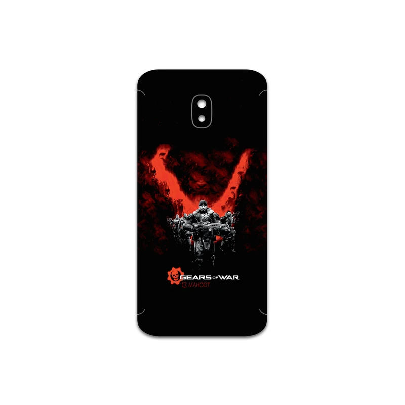 برچسب پوششی ماهوت مدل GEARS-OF-WAR-Game مناسب برای گوشی موبایل سامسونگ Galaxy J3 2017