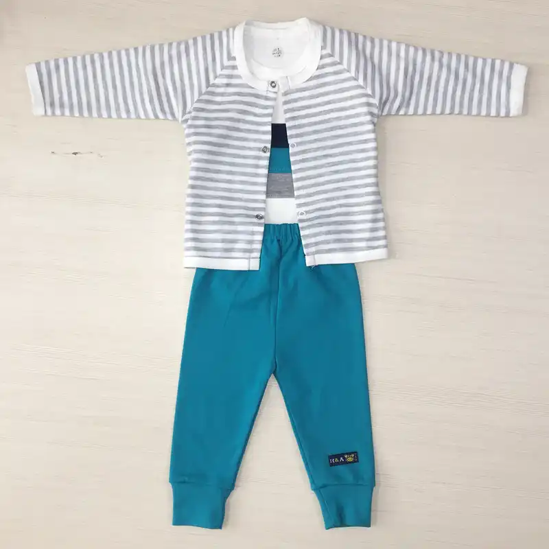 ست 3 تکه لباس نوزادی اچ اند ای کد 807