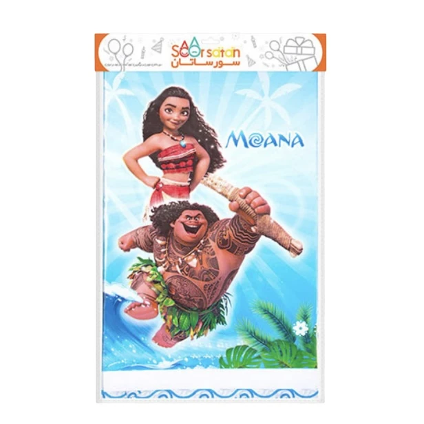 سفره یک بار مصرف سورساتان طرح مووانا کد 01Moana