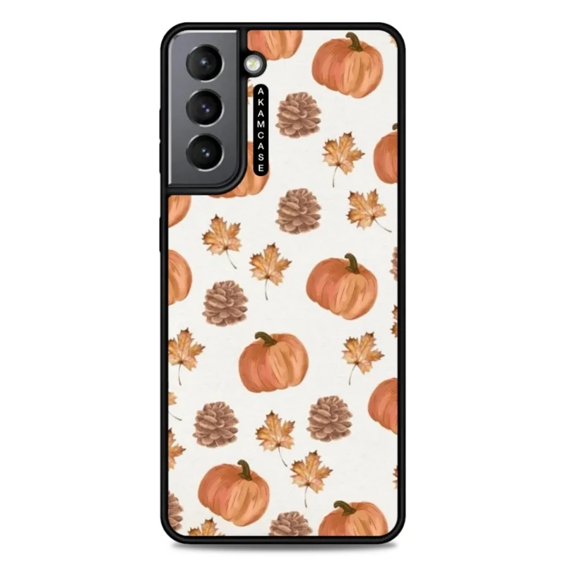 کاور آکام مدل AMC-WSGS21-PUMPKIN-9 مناسب برای گوشی موبایل سامسونگ Galaxy S21