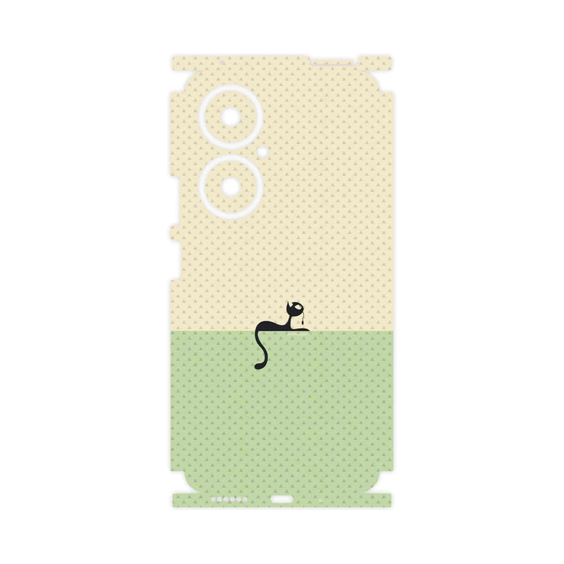 برچسب پوششی ماهوت مدل Minimal Internet Cat Icon-FullSkin مناسب برای گوشی موبایل هوآوی Nova 11i