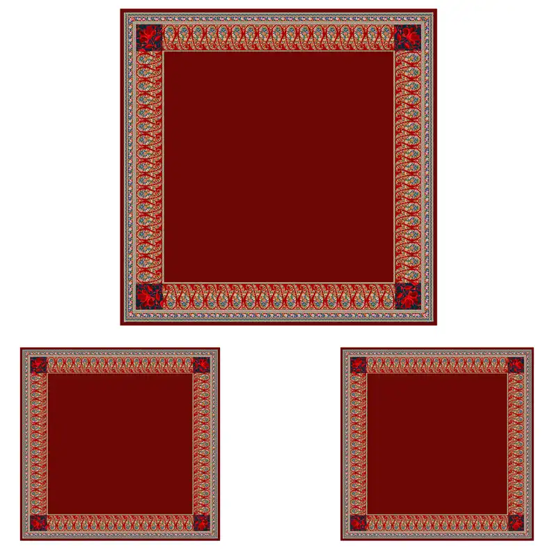 ست رومیزی سه تکه طرح سنتی کد 9982.4