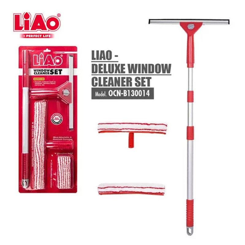 ست شیشه شوی لیائو پرفکت لایف مدل WINDOW CLEANER کد B130014 مجموعه 4 عددی