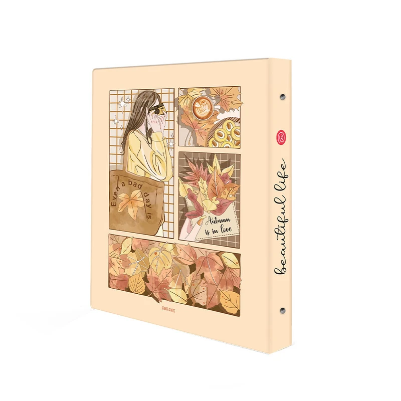 دفتر کلاسوری 100 برگ آبرنگ مدل 2418