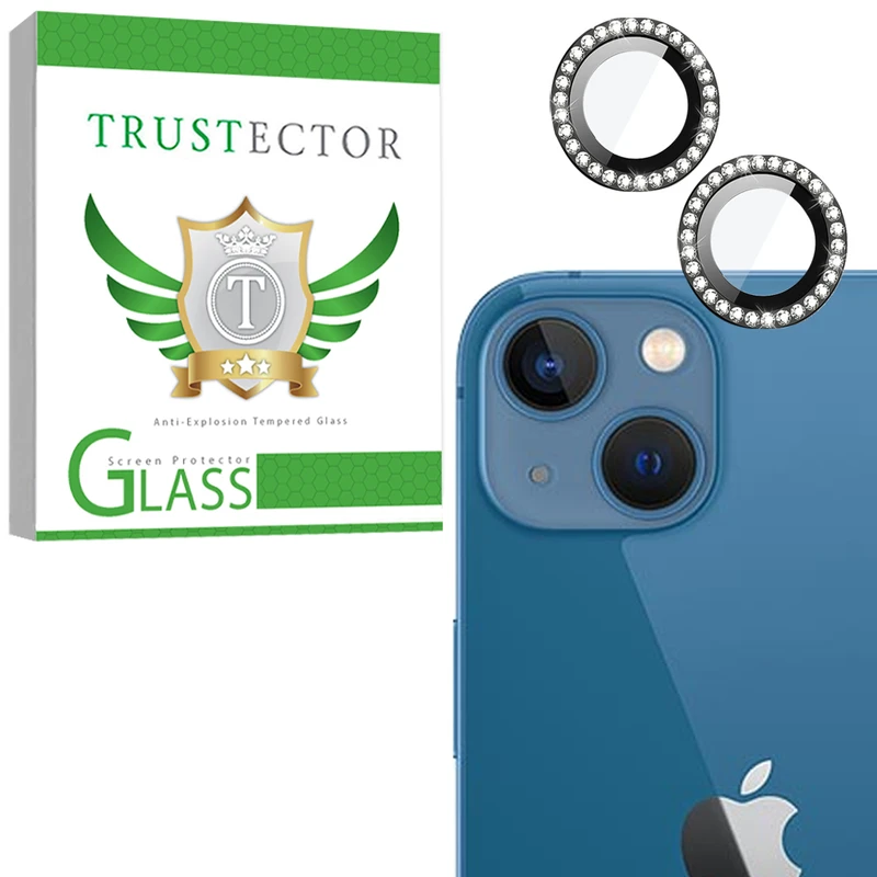 محافظ لنز دوربین شیشه‌ای تراستکتور مدل NRIT20 مناسب برای گوشی موبایل اپل iPhone 14