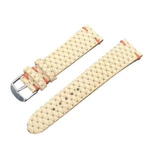 بند ساعت مچی مدل 24MM LCP natural Leather  