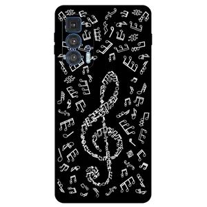 Megafone Musical Note 1370 Cover For Motorola Moto Edge 20 Pro