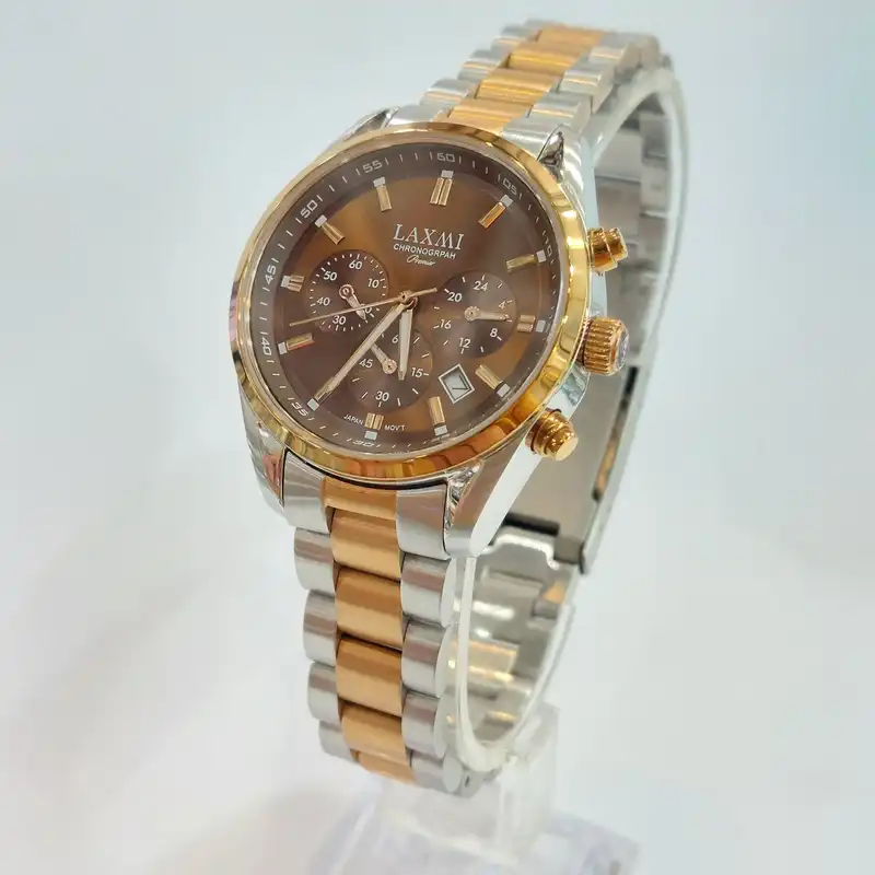 ست ساعت مچی عقربه ای زنانه و مردانه لاکسمی مدل 8533-21