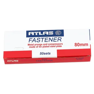 گیره پوشه اطلس مدل 19-11 بسته 50 عددی