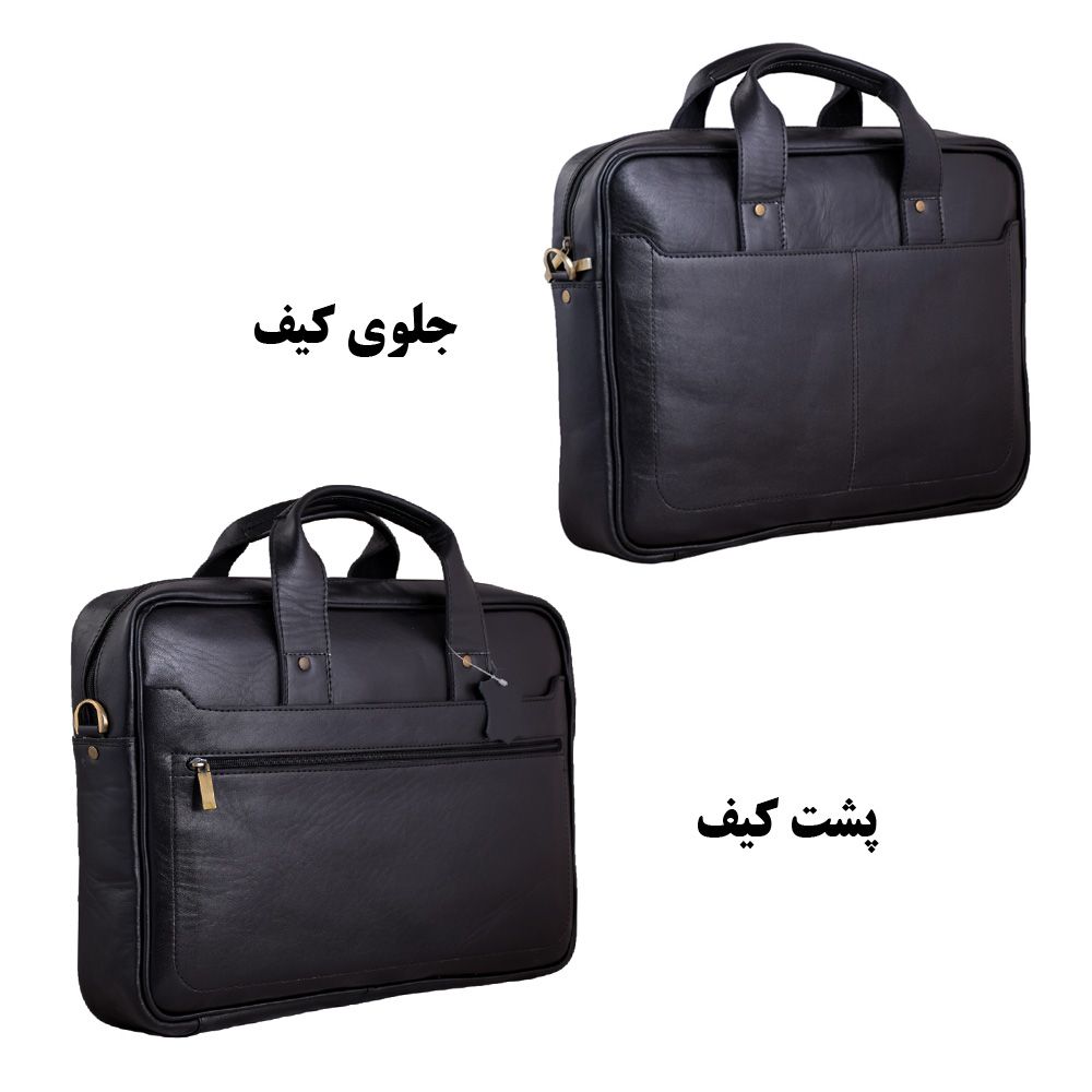 کیف اداری چرم ما مدل M-10 -  - 5
