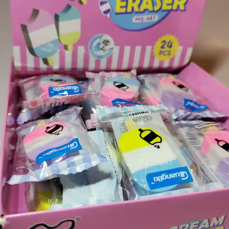 پاک کن majica طرح بستنی بسته 24 عددی