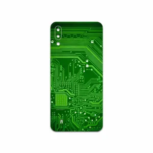 MAHOOT Green Printed Circuit Board Cover Sticker for Samsung Galaxy M10