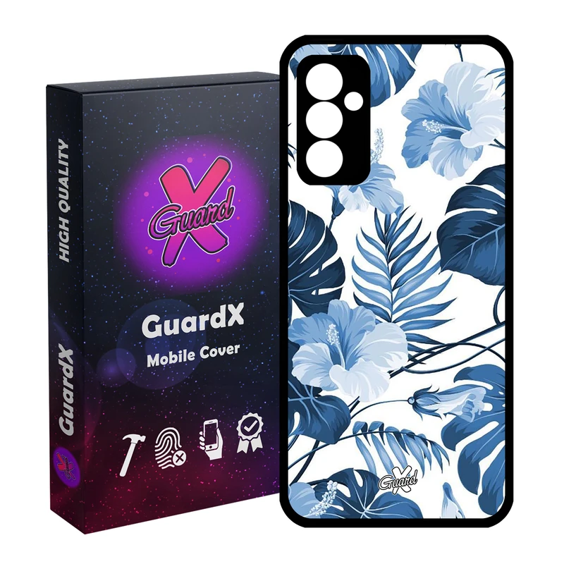 کاور گارد ایکس طرح Flower مدل Glass10354 مناسب برای گوشی موبایل سامسونگ Galaxy A34 / A34 5G