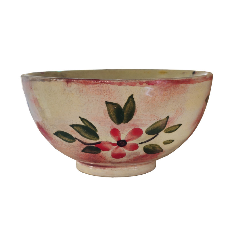 کاسه سفالی مدل رنگین کمان مجموعه 6 عددی