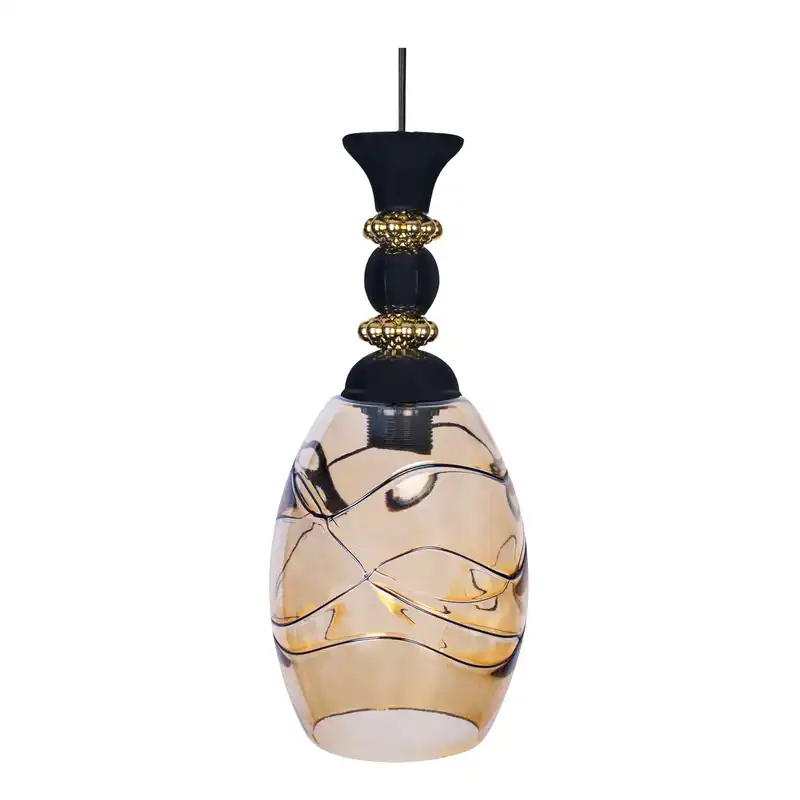 لوستر سه شعله مدل شکوفه N17