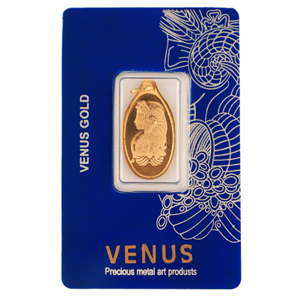 18 Karat Gold Bar Venus Model 110 Lets Go Yelo High Quality Gold