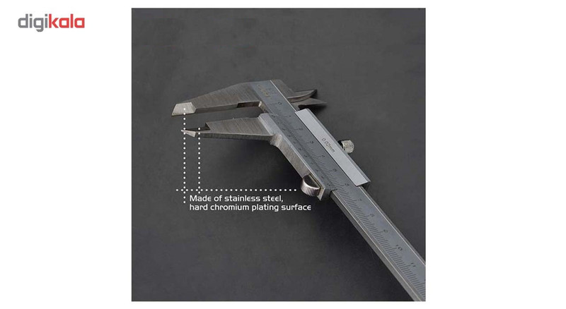 کولیس ورنیه 20 سانتی استیل هاردن مدل MET808 کولیس ورنیه 20 سانتی استیل هاردن مدل MET808