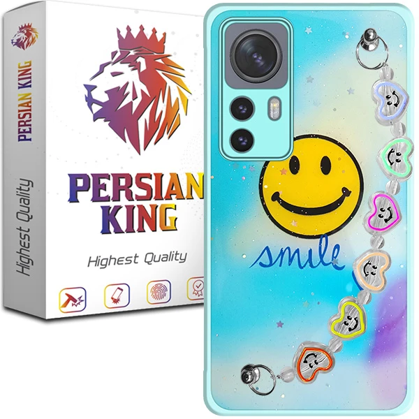 کاور پرشین کینگ مدل Smile مناسب برای گوشی موبایل شیائومی Mi 12T / 12T Pro