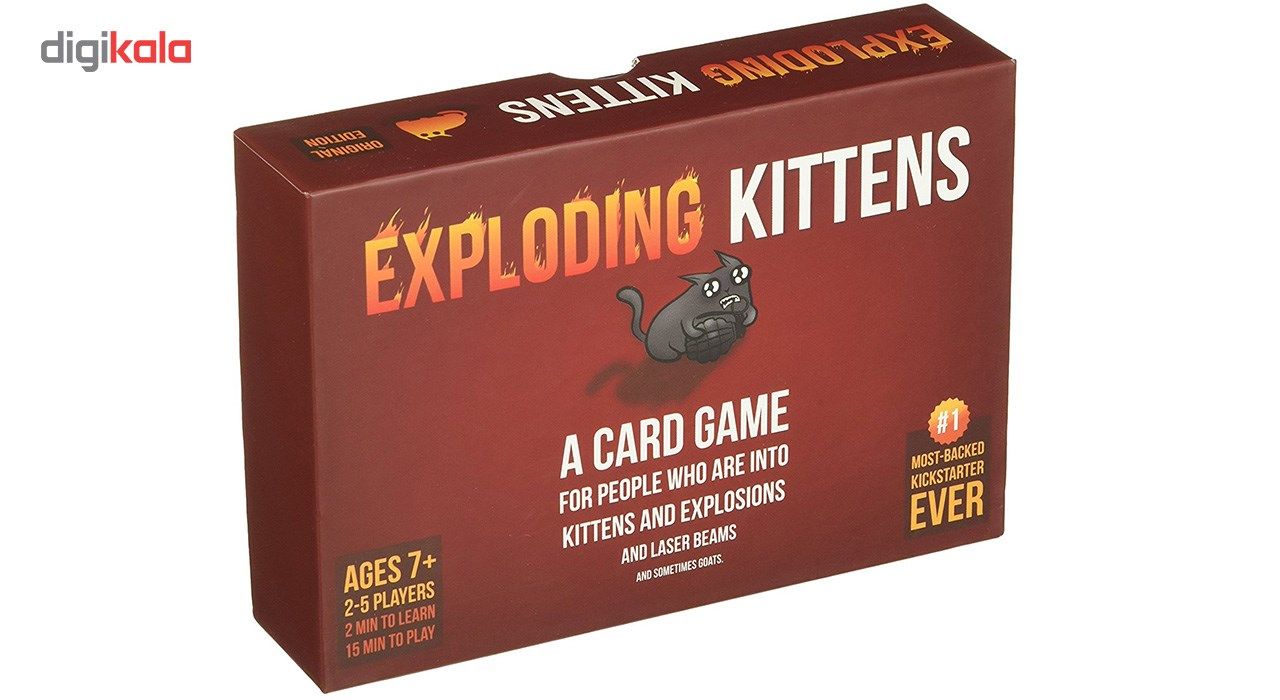بازی کارتی اکسپلودینگ کیتنز مدل Exploding Kittens