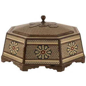 شکلات خوری خاتم کارگاه رستا هشت ضلعی سایز بزرگ