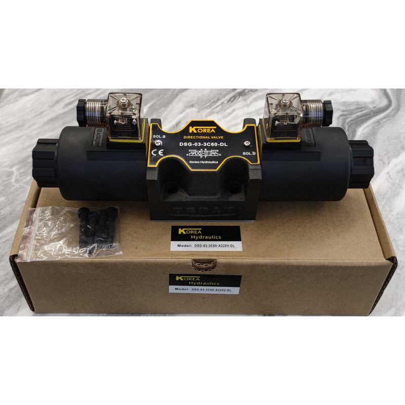 شیر برقی هیدرولیک کره مدل DSG-03-3C60-220V