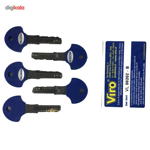 سیلندر قفل ویرو مدل Palladium