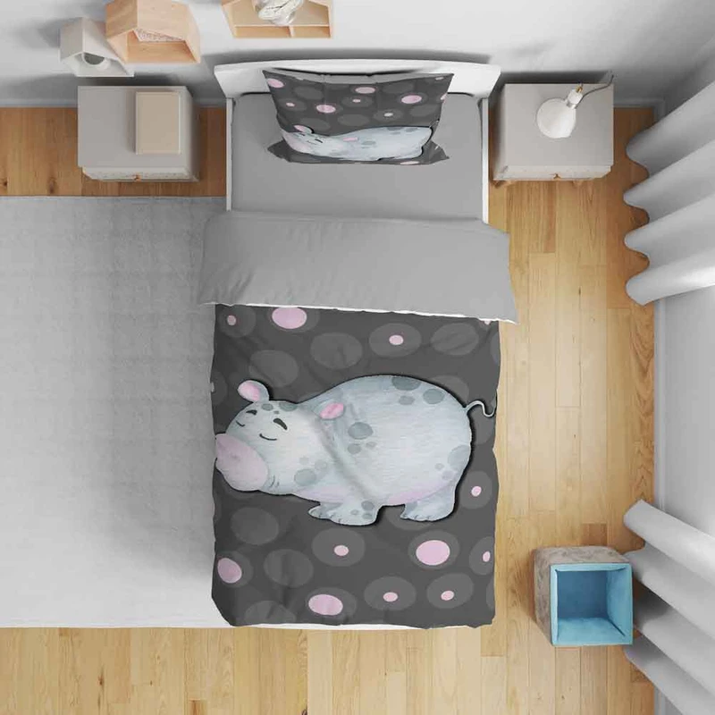 سرویس روتختی نوپه هوم مدل کارتونی T5962 تک نفره 5 تکه