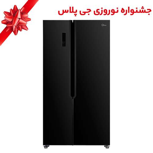 یخچال و فریزر ساید بای ساید 28 فوت جی پلاس مدل GSS-P7423BG