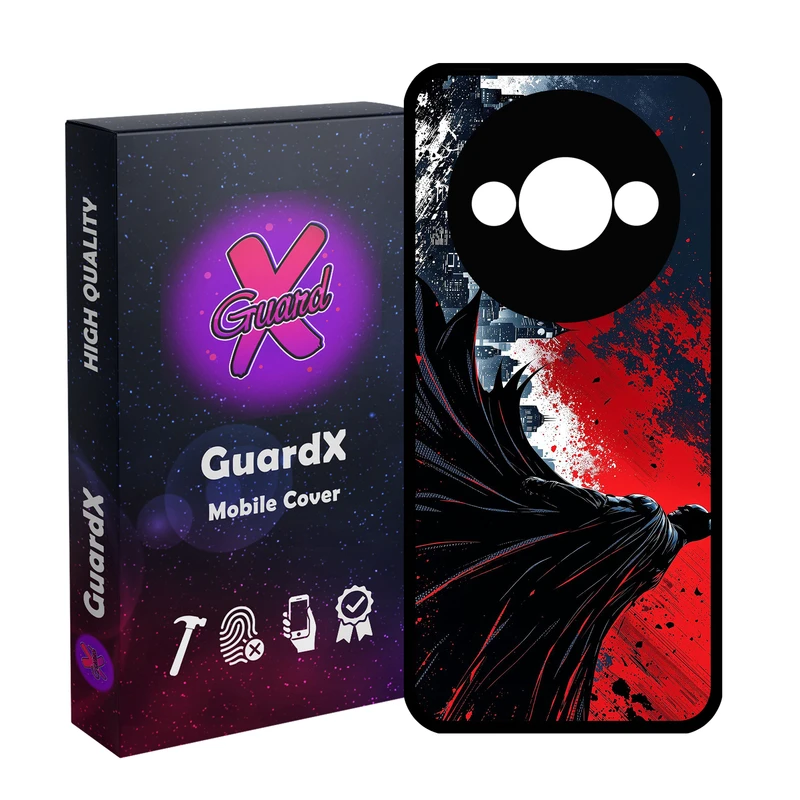 کاور گارد ایکس طرح Batman مدل 11087 مناسب برای گوشی موبایل شیائومی Redmi A3 4G/ A3X 4G/ Poco C61