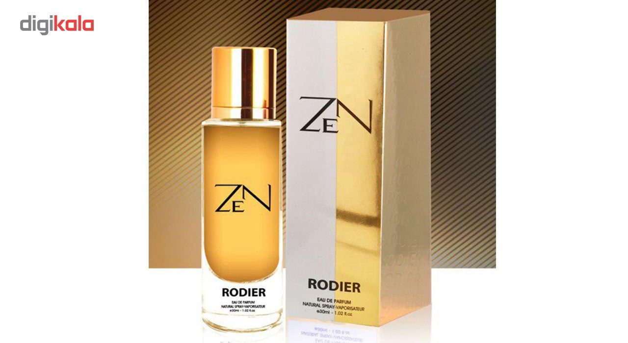 عطر جیبی زنانه رودیر مدلZEN حجم 30ML -  - 2