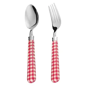 سرویس 31 پارچه قاشق و چنگال سی اند اس مدل Checkered