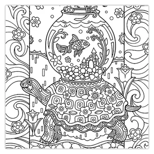 ZeeZip 929P20 Coloring Chassis Size 20x20 Cm