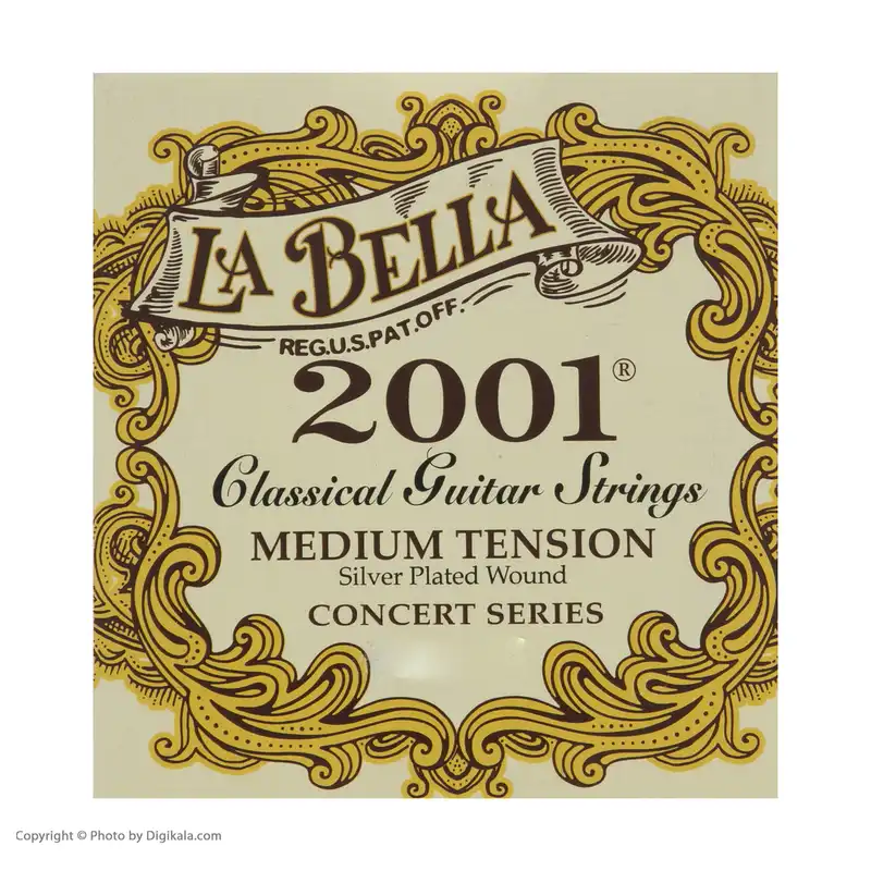 سیم گیتار کلاسیک لا بلا مدل 2001 Medium Tension